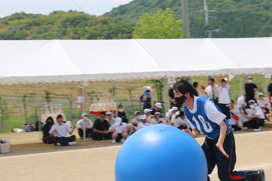 ３年生「大玉運び」